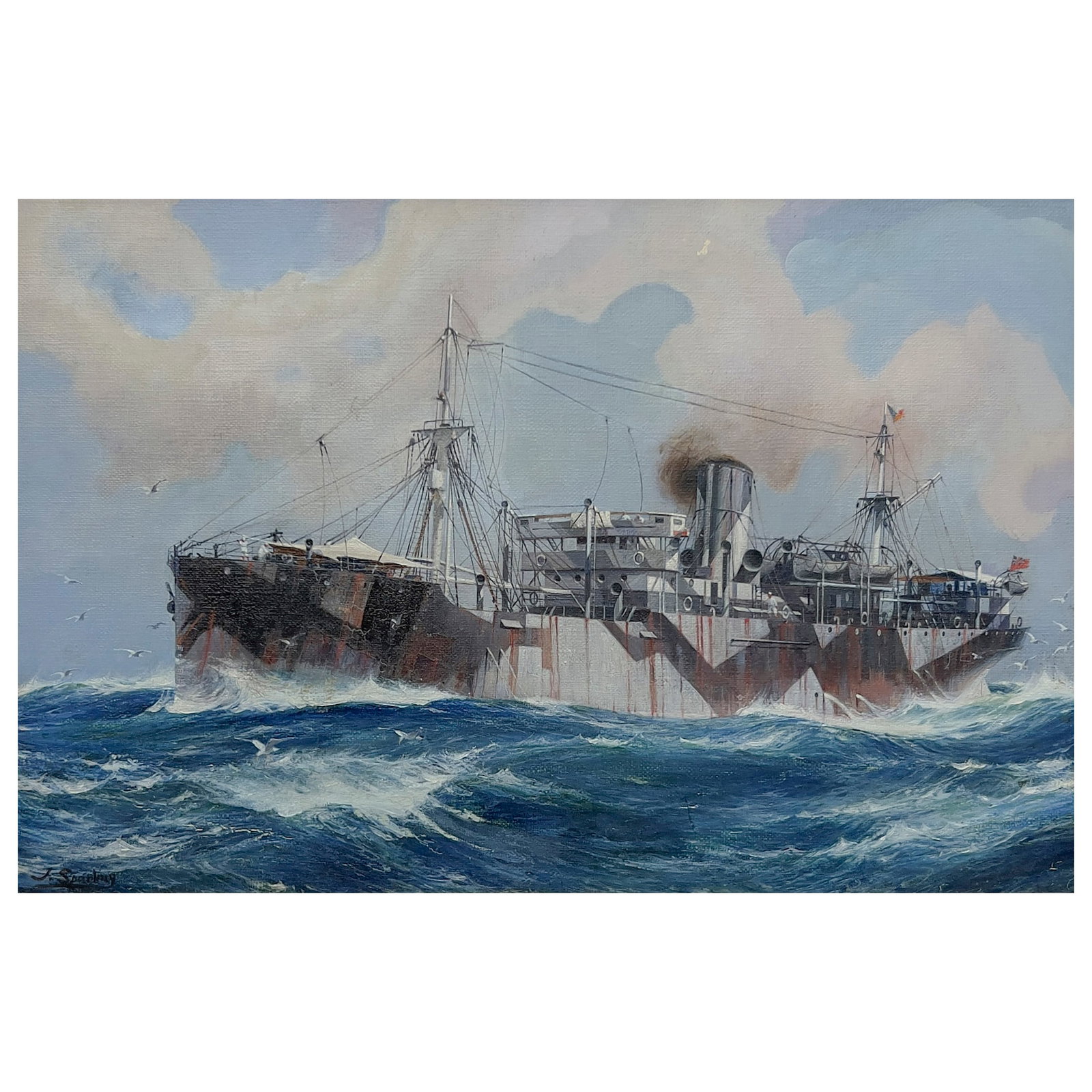 Jack Spurling - P & O Steamship Soudan (1 of 4)