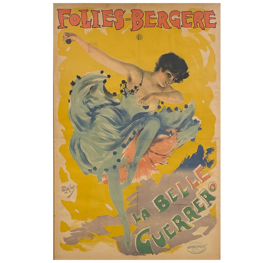 Jean De Paléologue (Pal) - Folies-Bergere / La Belle Guerrero (1 of 3)