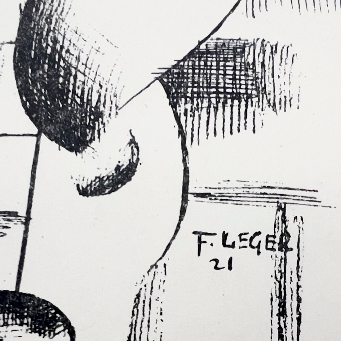 After Fernand Leger - Le Dejeuner - 2