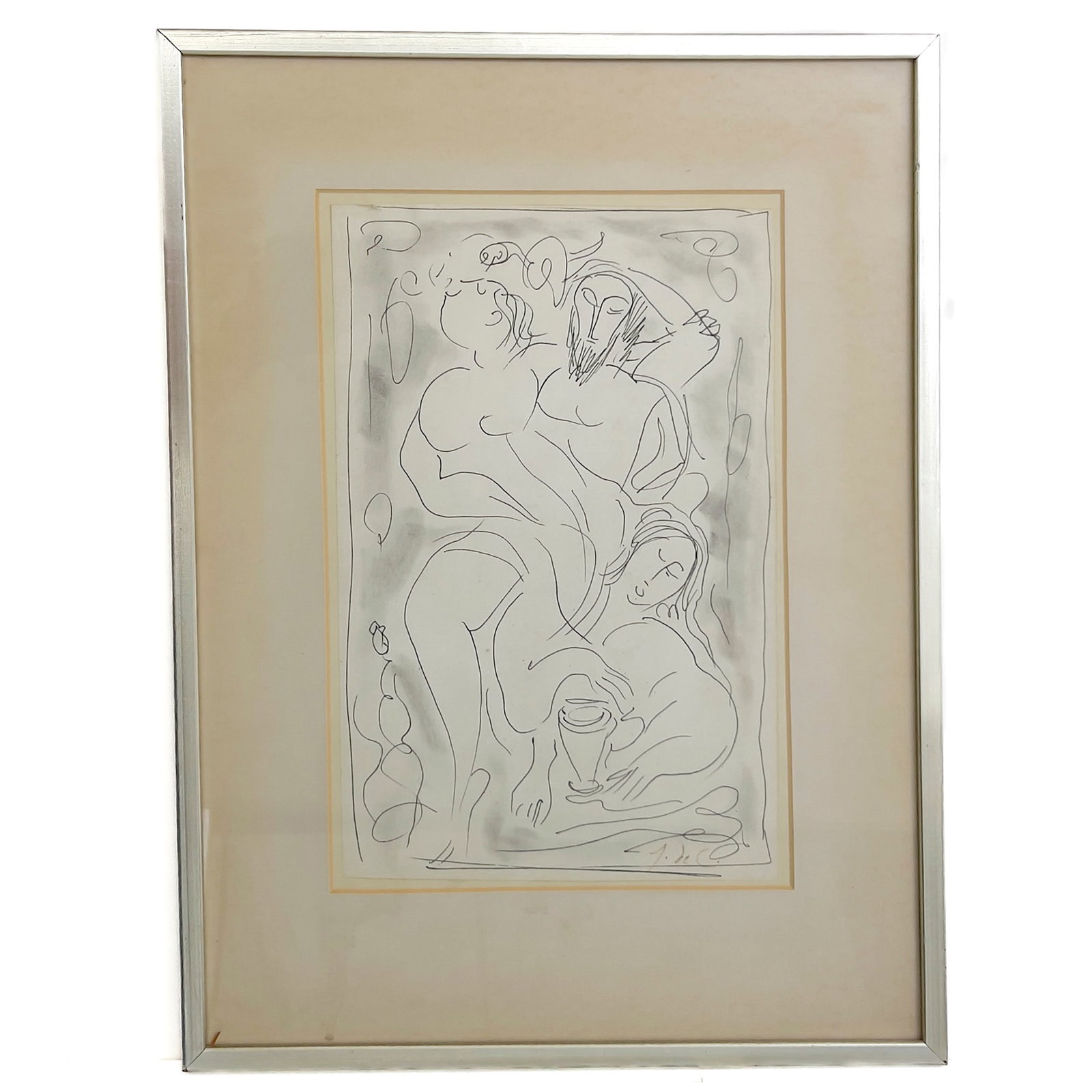Jose De Creeft - Untitled (Three Figures) - 2