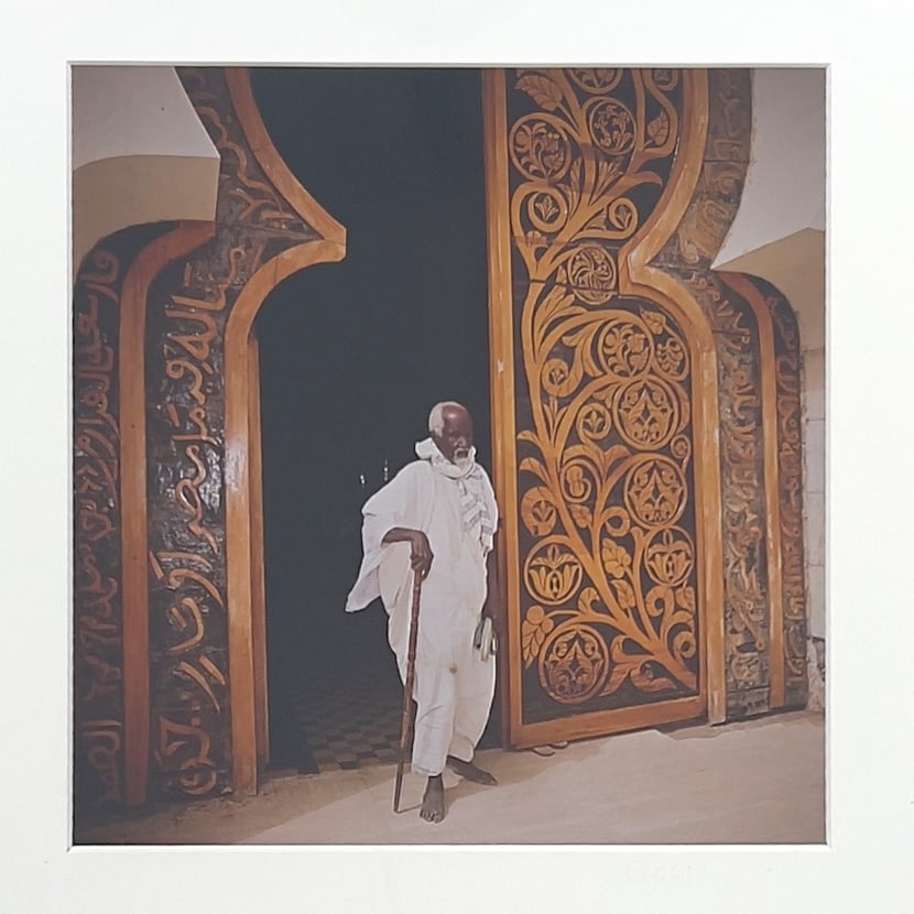 Emerson Matabele - Guided by Faith, Senegal: Lot 114 Emerson Matabele American (20th Century) Guided by Faith, Senegal (1999) C-print sight: 11 x 11 inches Frame details: Framed, Dimensions: 21 1/2 x 17 1/2 inches Provenance: Property from the