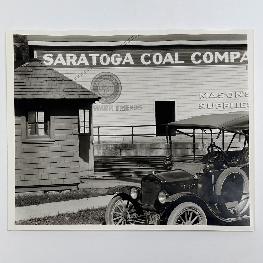 Ralph Steiner - Saratoga Coal Company: Lot 137 Ralph Steiner American (1899-1986) Saratoga Coal Company (1929, printed 1977) gelatin silver print 8 x 10 inches signed and dated verso Frame details: unframed Provenance: The Eu