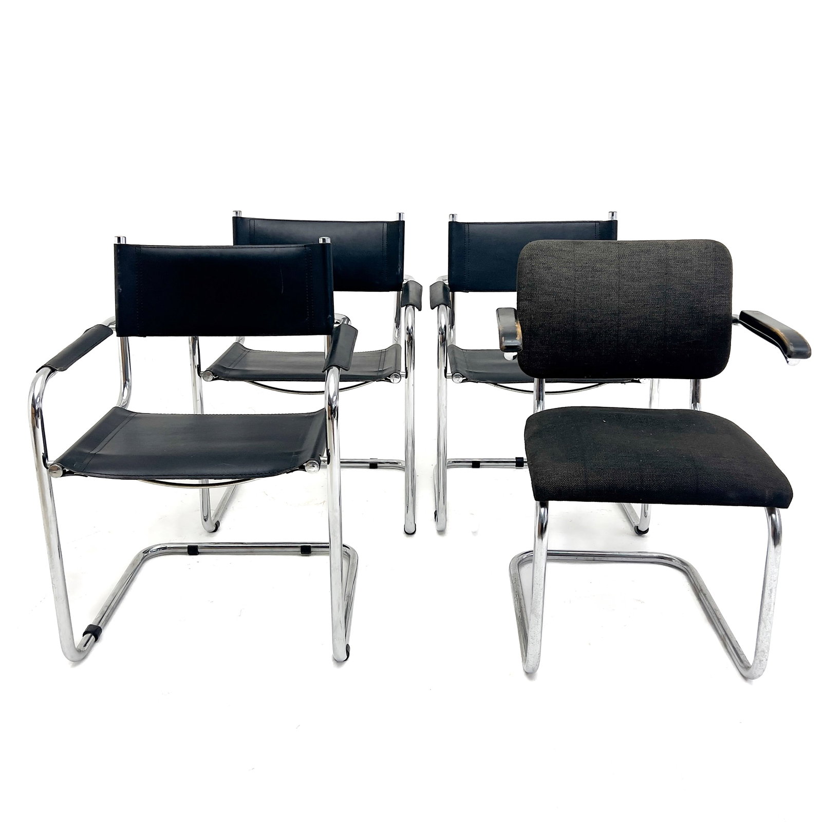 Mart Stam & Marcel Breuer Style Chairs, Group of 4 (1 of 3)