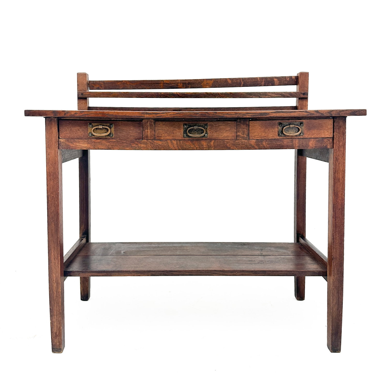 Gustav Stickley (attributed) - Three Drawer Credenza - 2