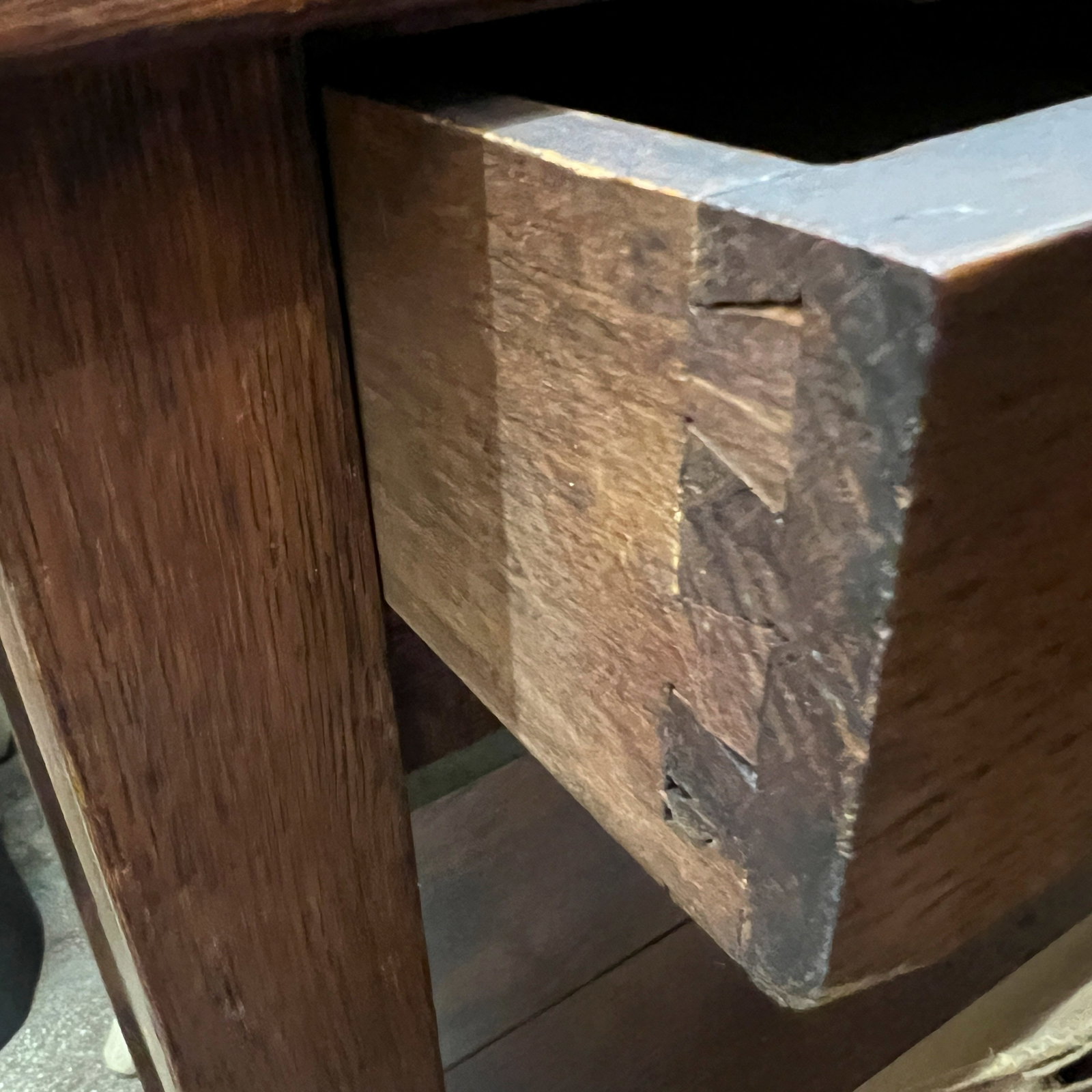 Gustav Stickley (attributed) - Three Drawer Credenza - 4