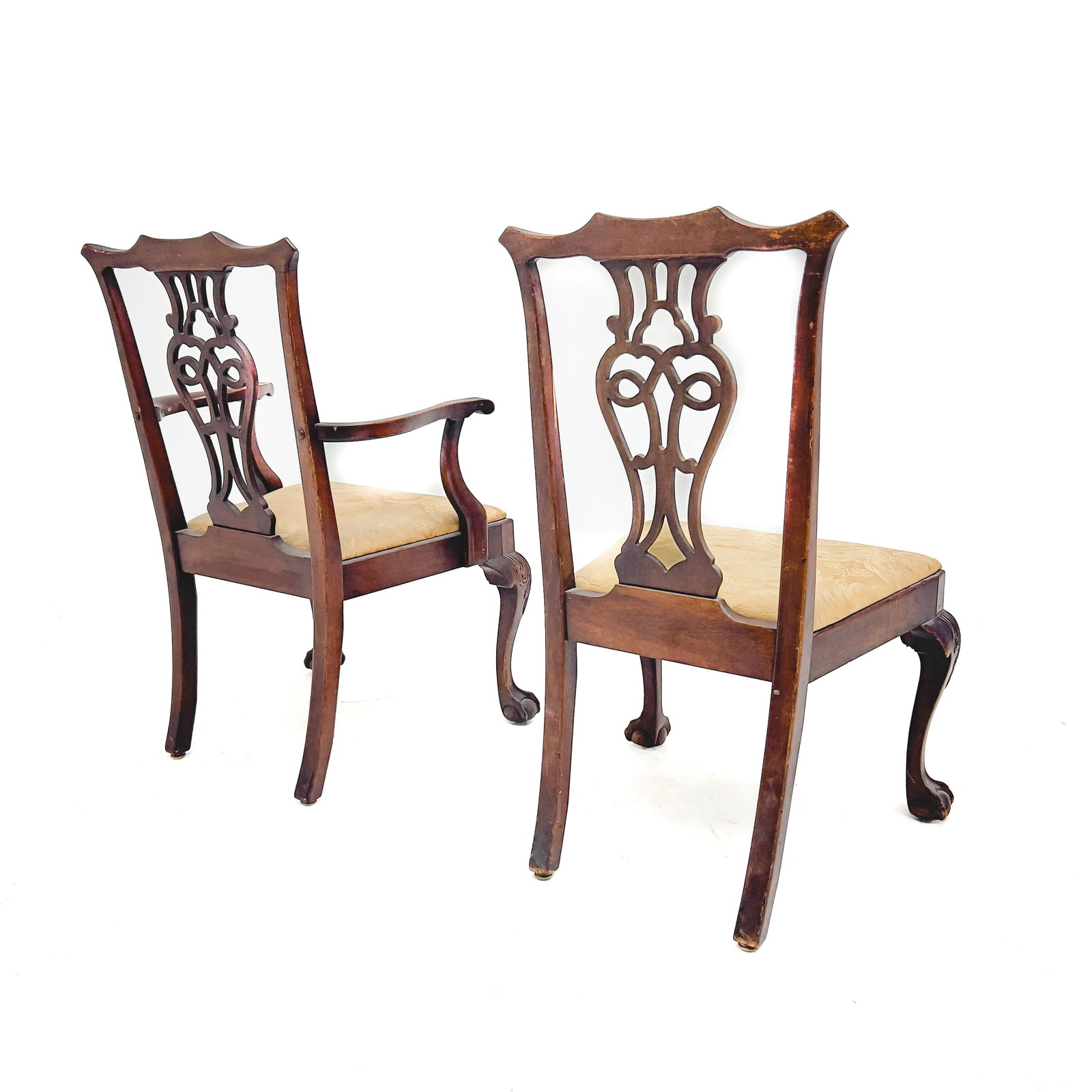 6 Chippendale Style Dining Chairs - 3