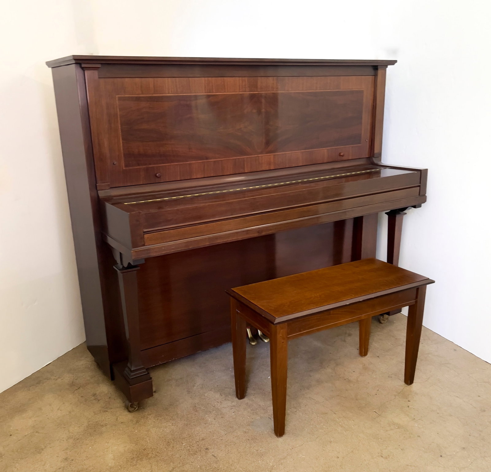 Steinway \”K\” Upright Piano - 2