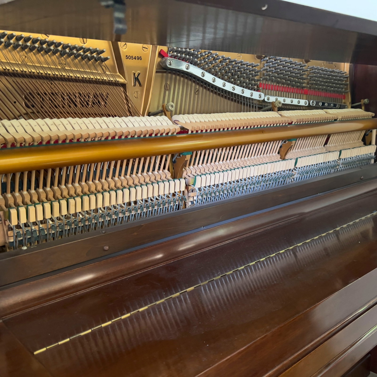 Steinway \”K\” Upright Piano - 4
