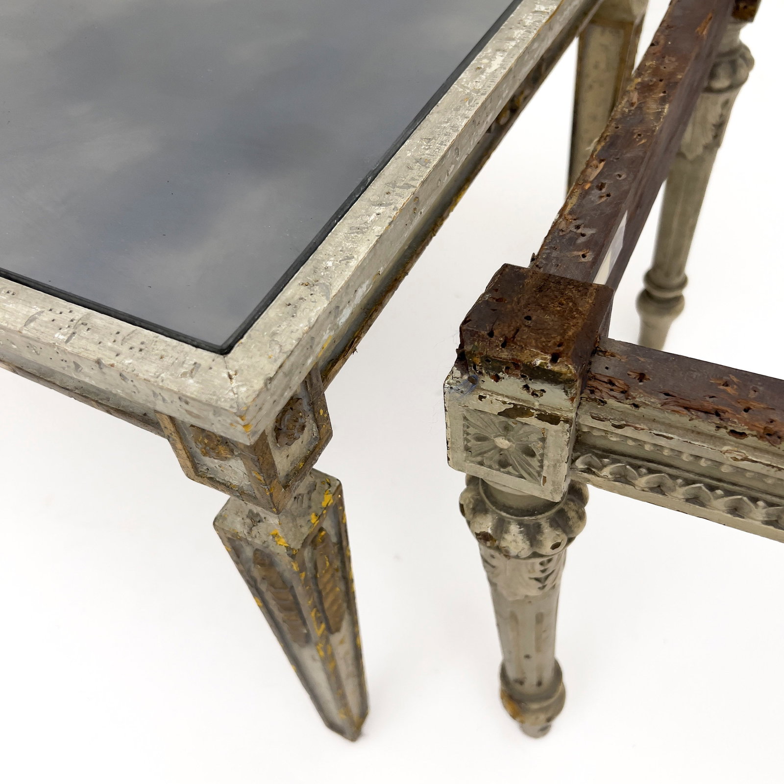 A Maison Jansen Style Side Table, and Stool Base - 3