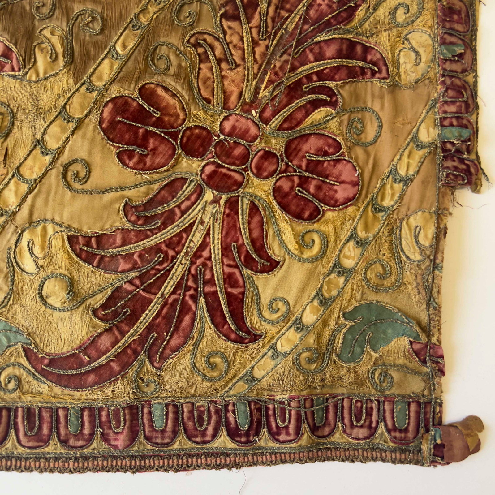 A Continental Tapestry Border Fragment (Galon) - 4