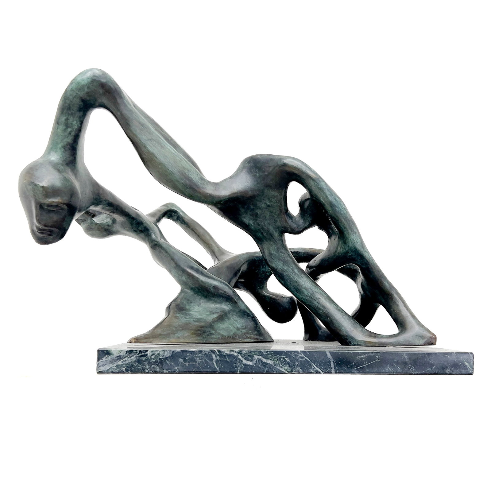 Unknown Artist - Abstract Intertwined Forms - 3