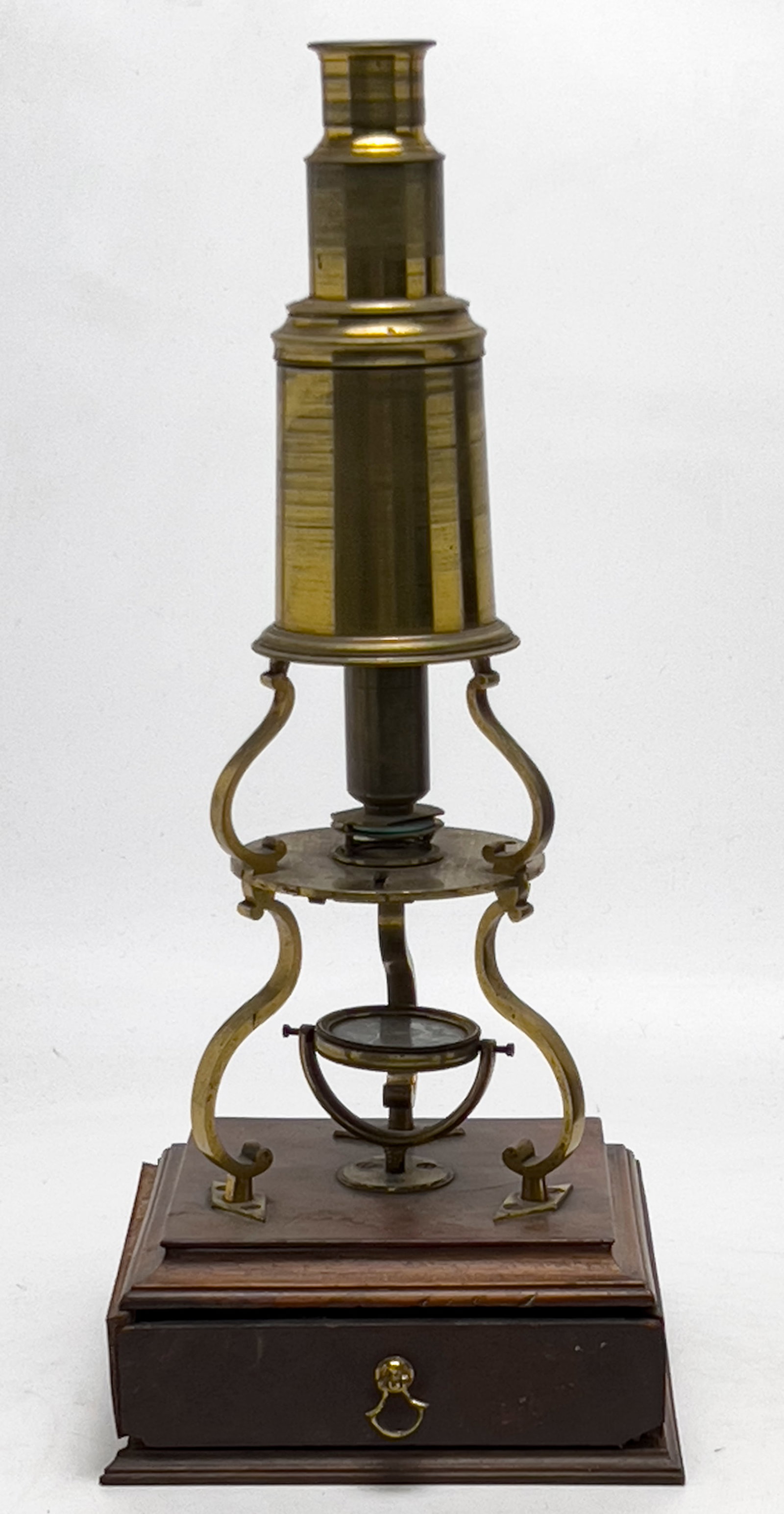 Culpeper Type Microscope in Original Pyramid Case - 7