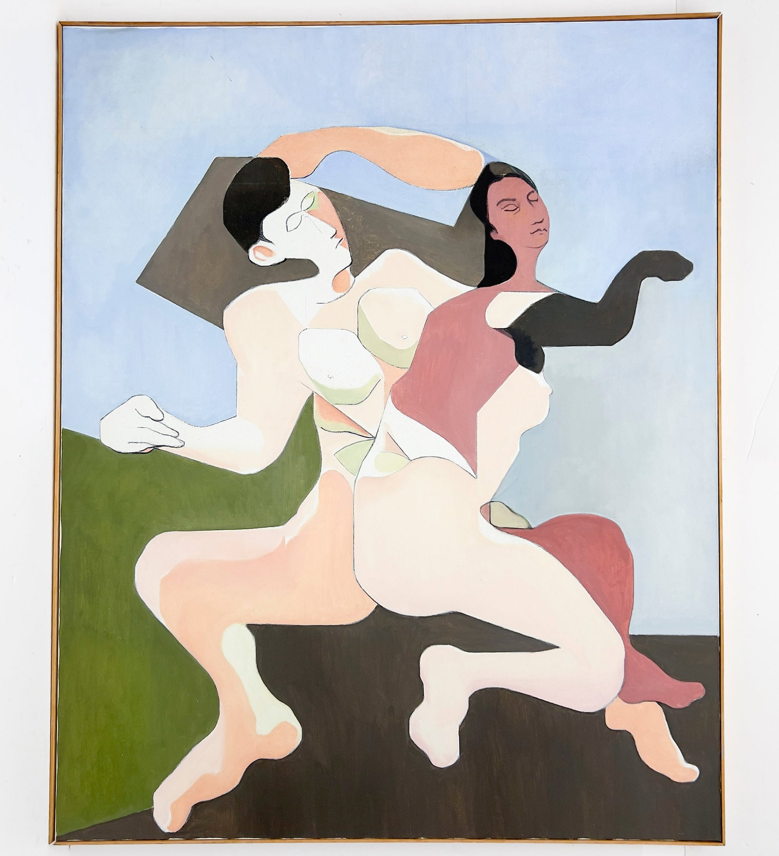 Leonard Alberts - Untitled (Two Figures) (1 of 2)