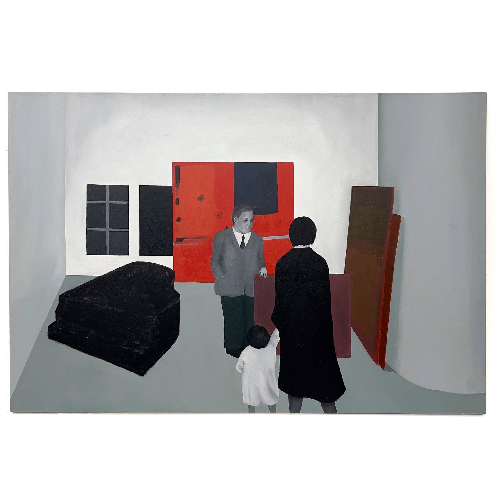 Victor Florido - Untitled: Lot 2 Victor Florido Argentinian (b. 1976) Untitled (2000) acrylic on canvas 51 1/4 x 76 1/4 inches signed verso Provenance: The Collection of Rosalía and Humberto Ugobono The Ugobono’s are based
