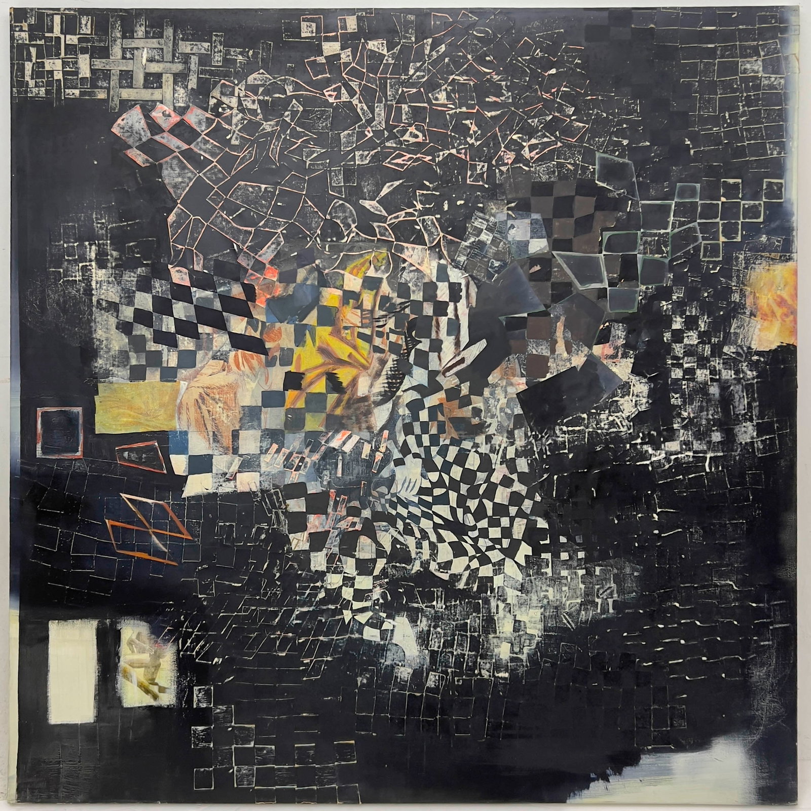 Manuel Esnoz - Rizoma: Lot 32 Manuel Esnoz Argentinian (b. 1974) Rizoma (2009) oil on canvas 77 x 76 inches signed verso Frame details: unframed Provenance: The Collection of Rosalía and Humberto Ugobono The