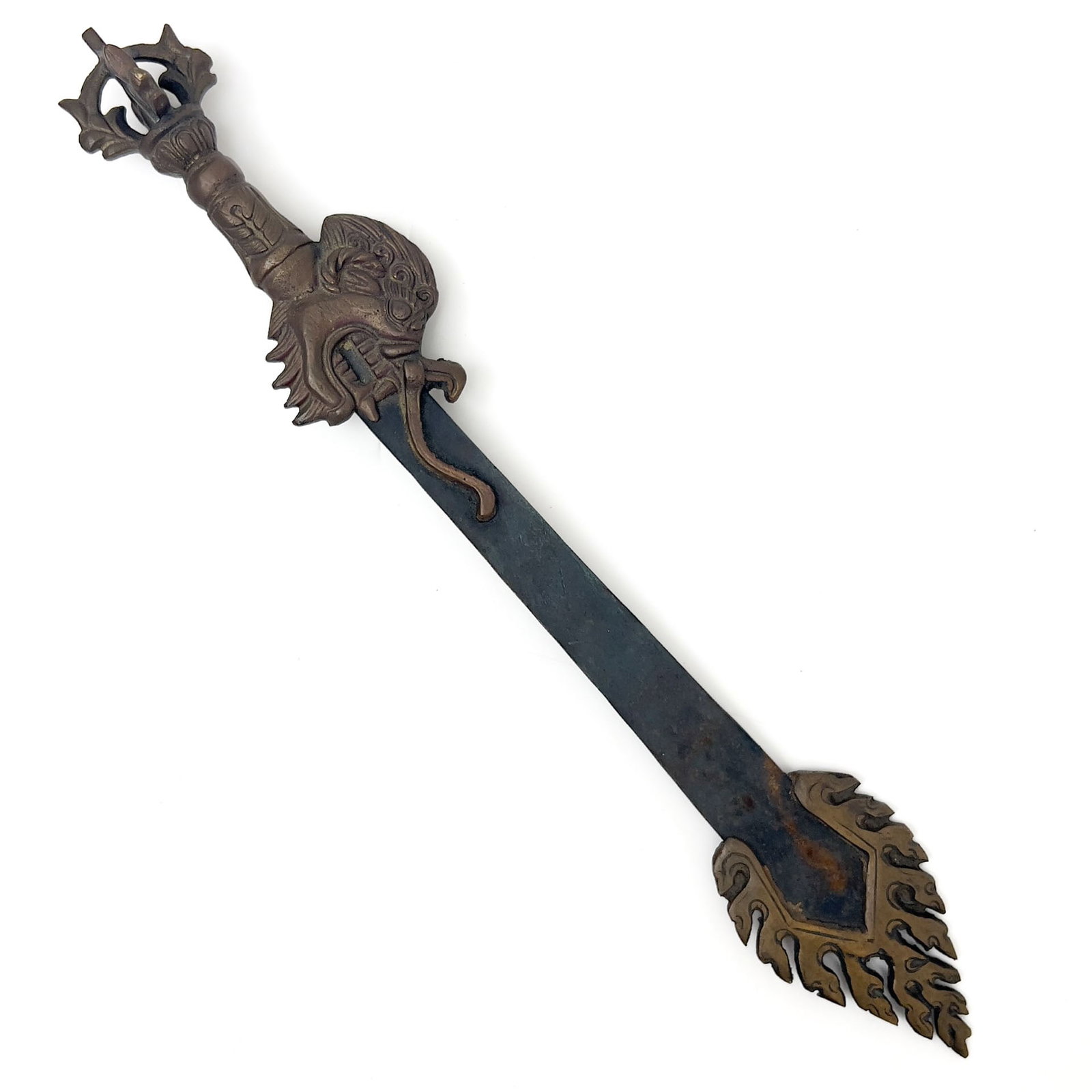 A Tibetan-Style Phurba Dagger (1 of 4)