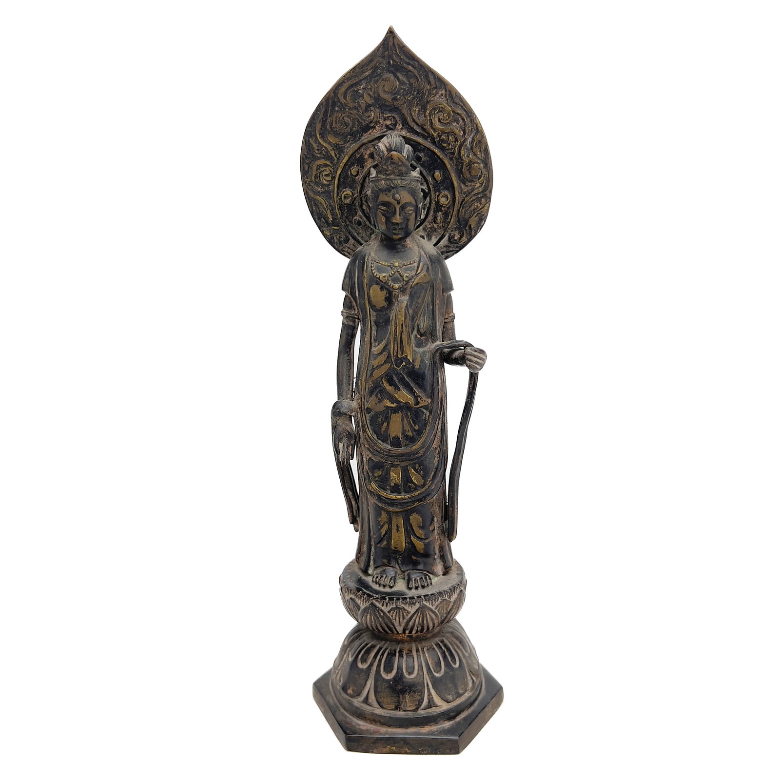 A Chinese Sino-Tibetan Style Bronze Figure of Guanyin (1 of 5)