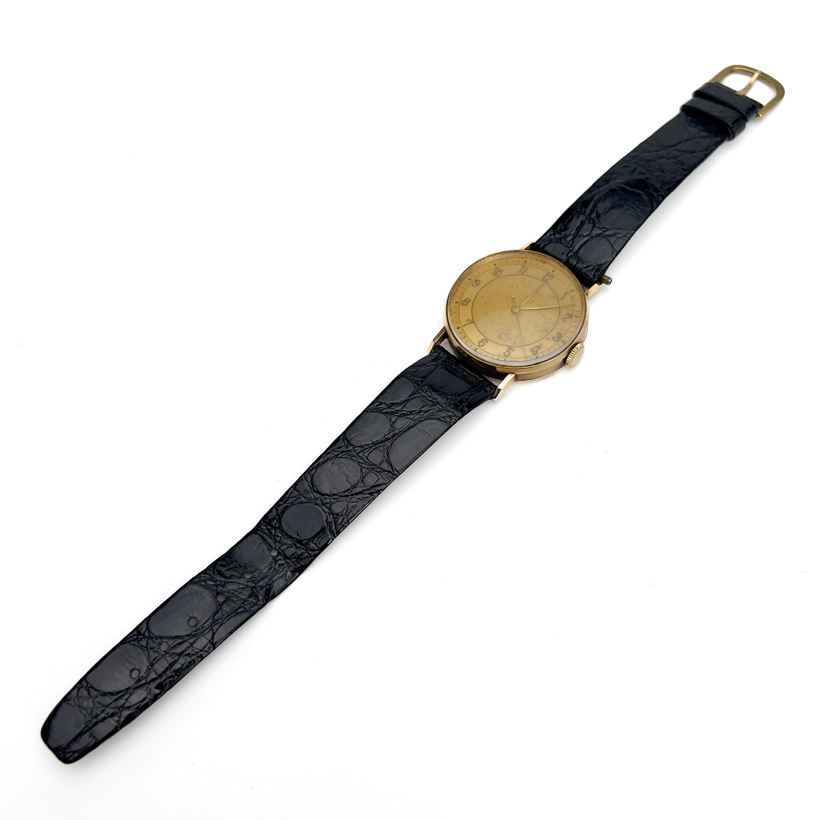 International Watch Company (IWC Schaffhausen) - 14k Yellow Gold Gentleman's Wristwatch (1 of 4)