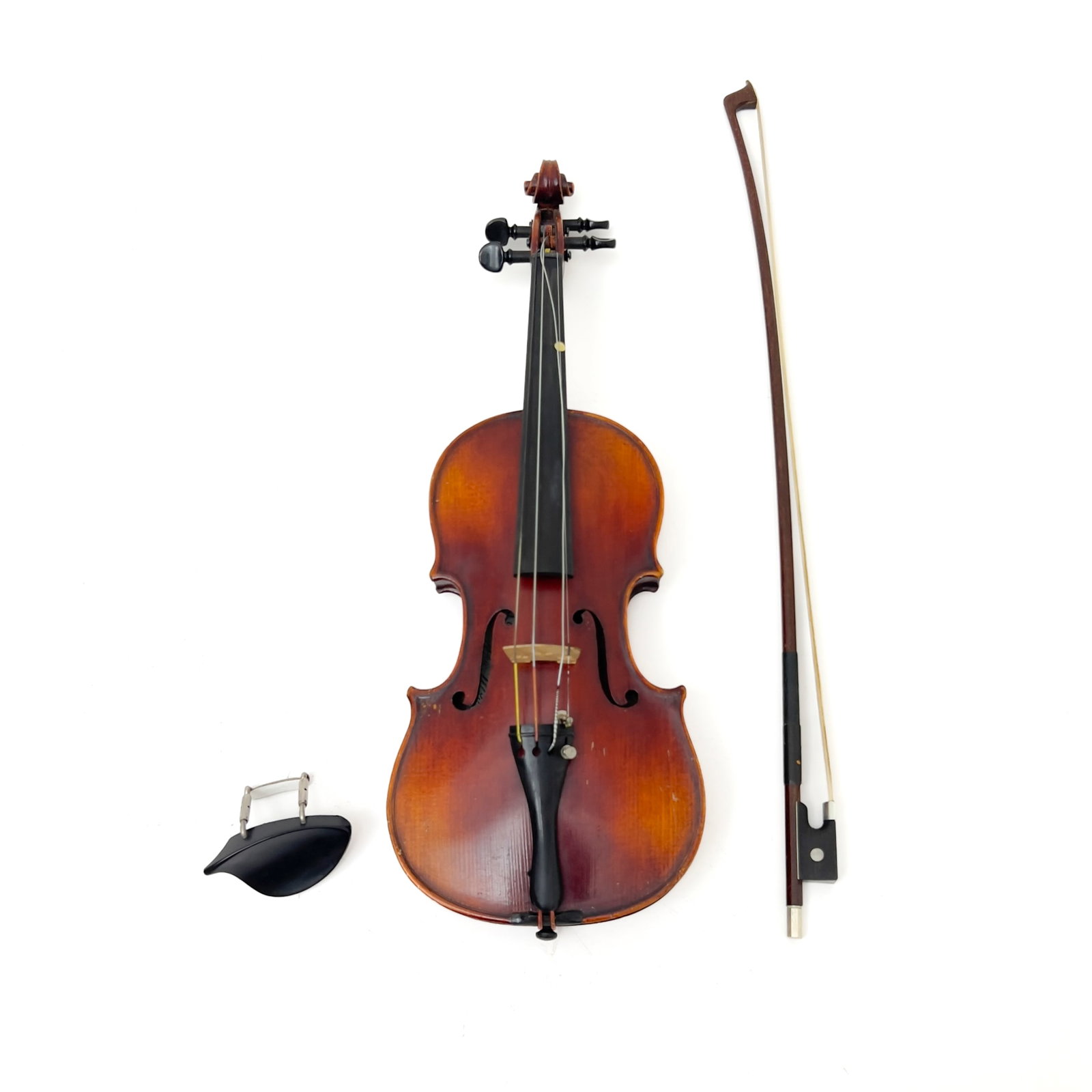 A John Juzek 1/4 Size Fractional Acoustic Violin and Bow (1 of 5)