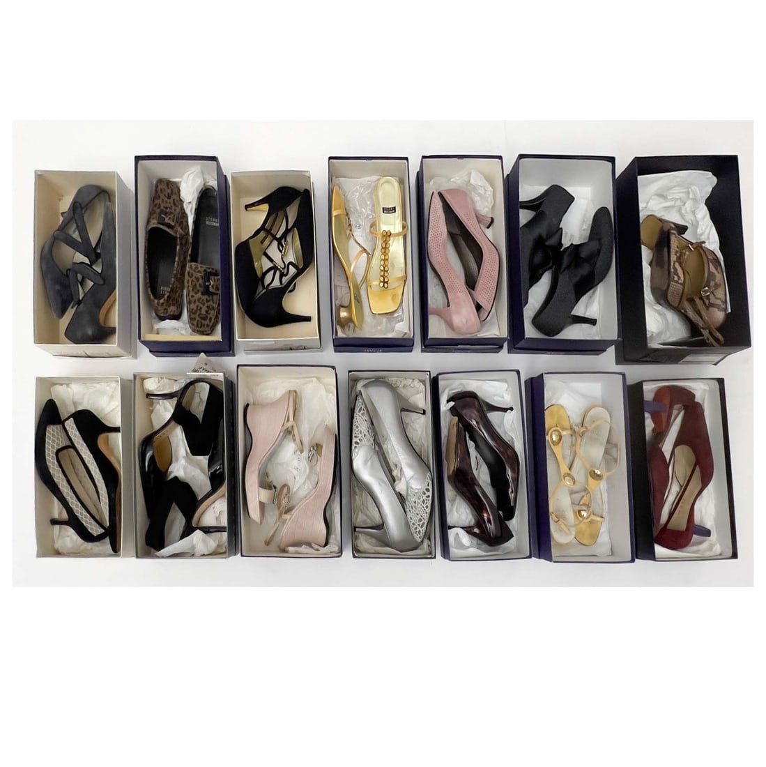 A Collection of Fourteen Pairs of Designer Women's Shoes (1 of 5)