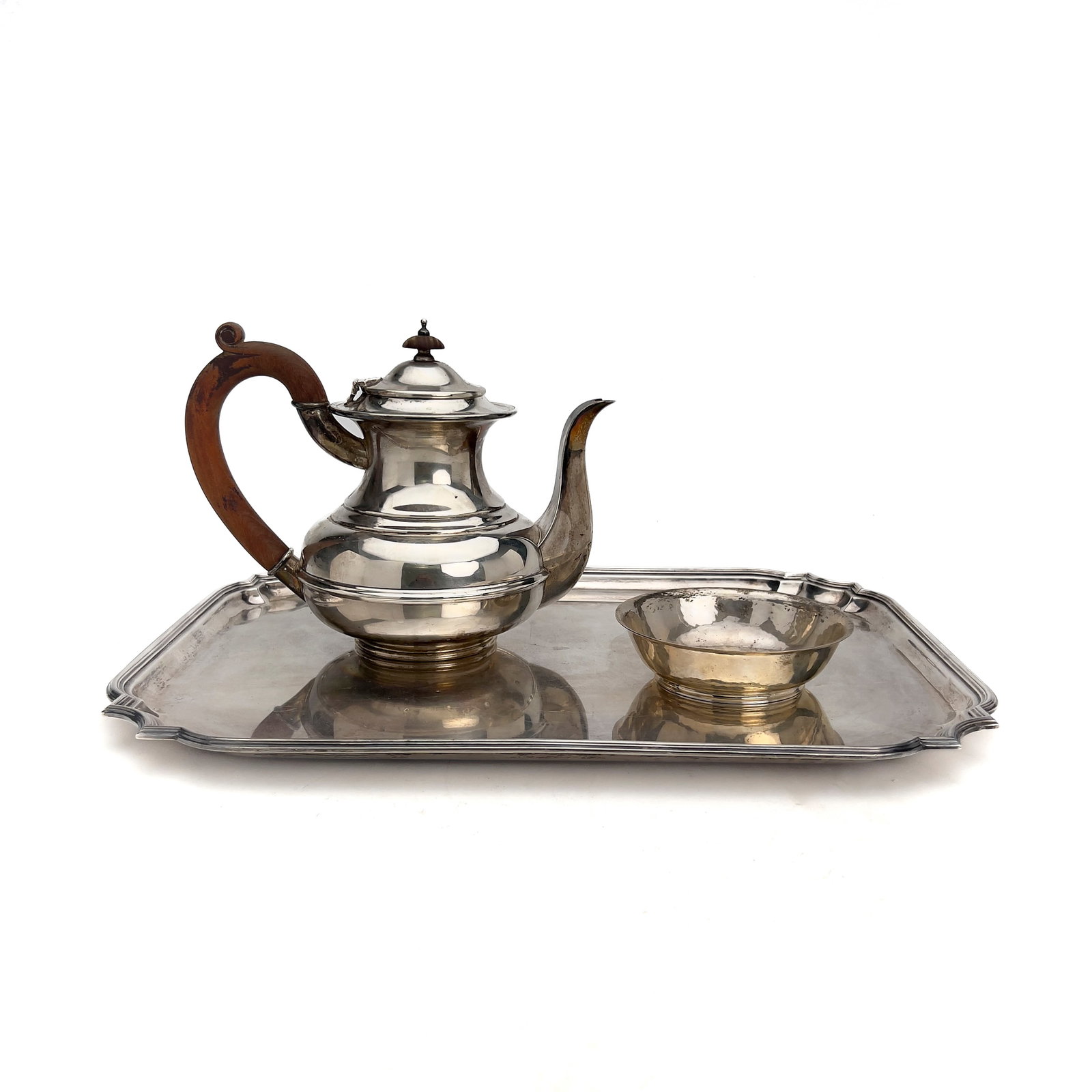 An Argentinian Sterling Silver Partial Coffee Service, Distributed by Wright Soc. Anon (1 of 5)