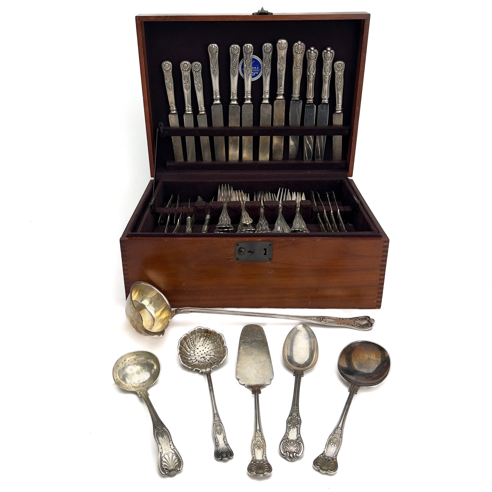 Gorham - Silver-Plated Flatware Service (1 of 4)