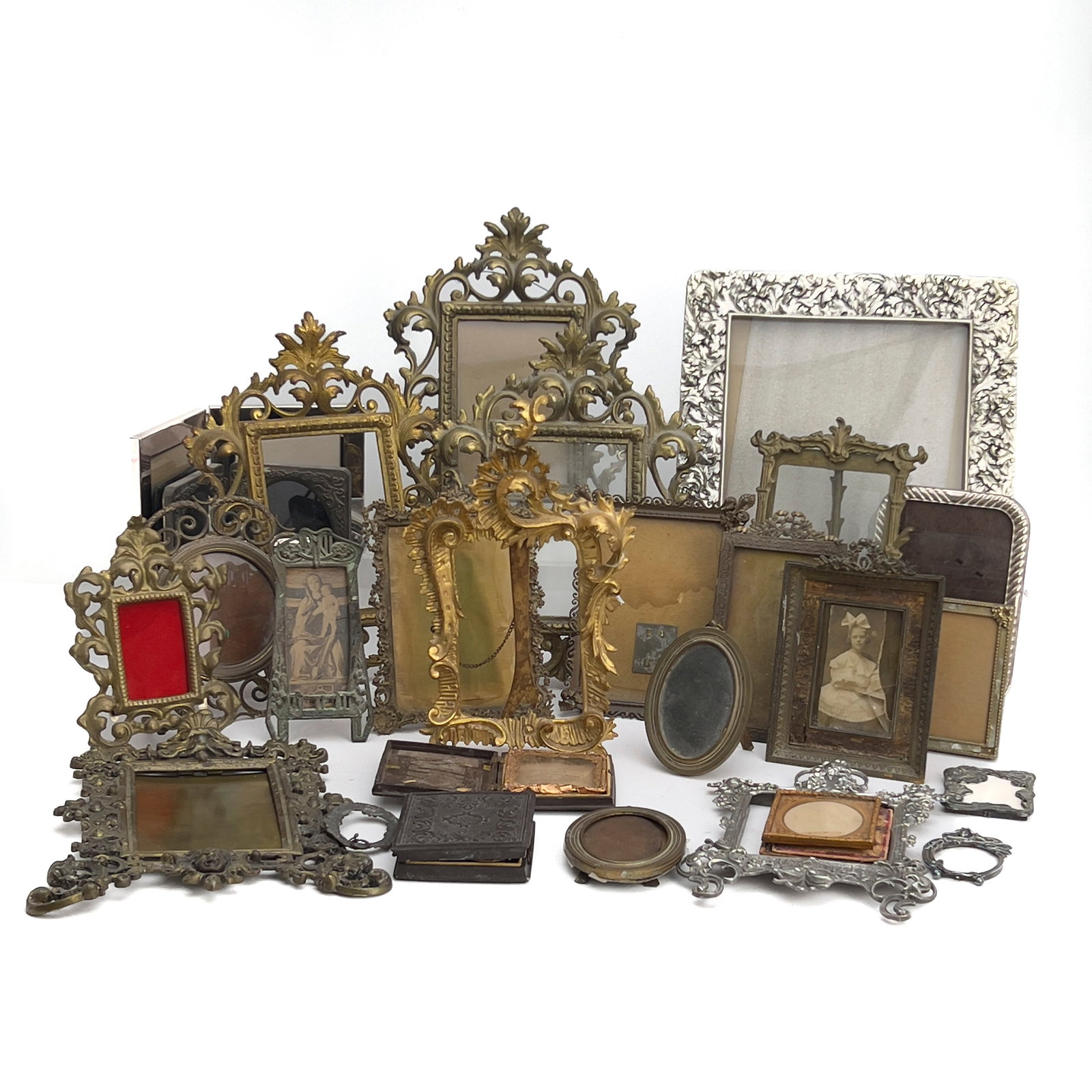 Assembled Group of Tabletop Display Frames, Europe and America (1 of 2)