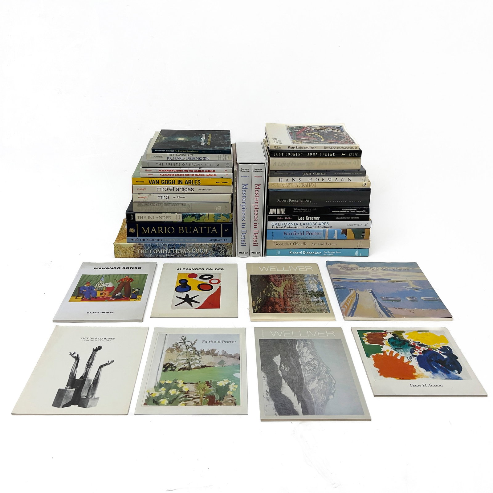 mostly art books and catalogs (1 of 2)