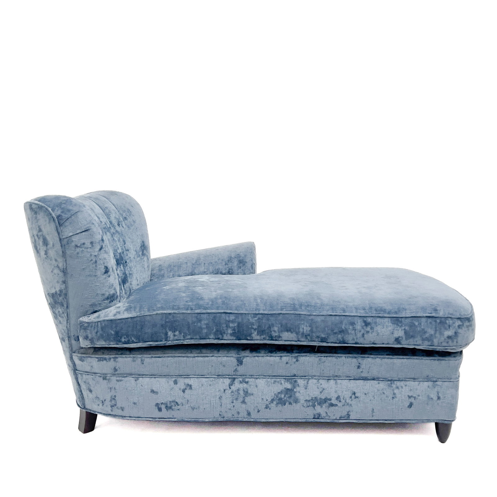 A Contemporary Upholstered Chaise Longue Chair (1 of 3)