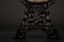 SET OF 2 PCS 19TH C JADE OVAL MEDALLION TABLE SCREEN - 12