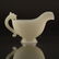 CHINESE WHITE JADE SAUCEBOAT LIBATION CUP WITH SPOUT
