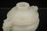 CHINESE WHITE JADE COVERED CENSER IN ARCHAIC MOTIF - 6