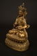 15TH C MING GILT BRONZE BUDDHA OF VAJRAPANI CHITTA - 12