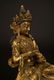 15TH C MING GILT BRONZE BUDDHA OF VAJRAPANI CHITTA - 6