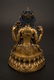 MING YONGLE GILT BRONZE BUDDHA OF AVALOKITESHVARA - 14