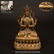 MING YONGLE GILT BRONZE BUDDHA OF AVALOKITESHVARA