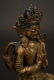 MING YONGLE GILT BRONZE BUDDHA OF AVALOKITESHVARA - 6