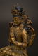 MING YONGLE GILT BRONZE BUDDHA OF AVALOKITESHVARA - 7