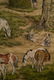 LANG SHINING, 4 QING HORSE SILK SCROLL PAINTINGS - 19