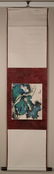 ZHANG DAQIAN LOTUS SCROLL PAINTING - 11