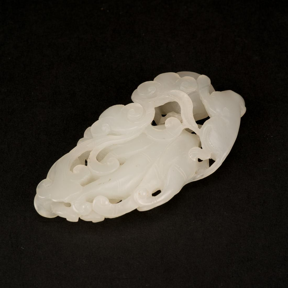 CHINESE WHITE JADE PAPER WEIGHT (1 of 7)