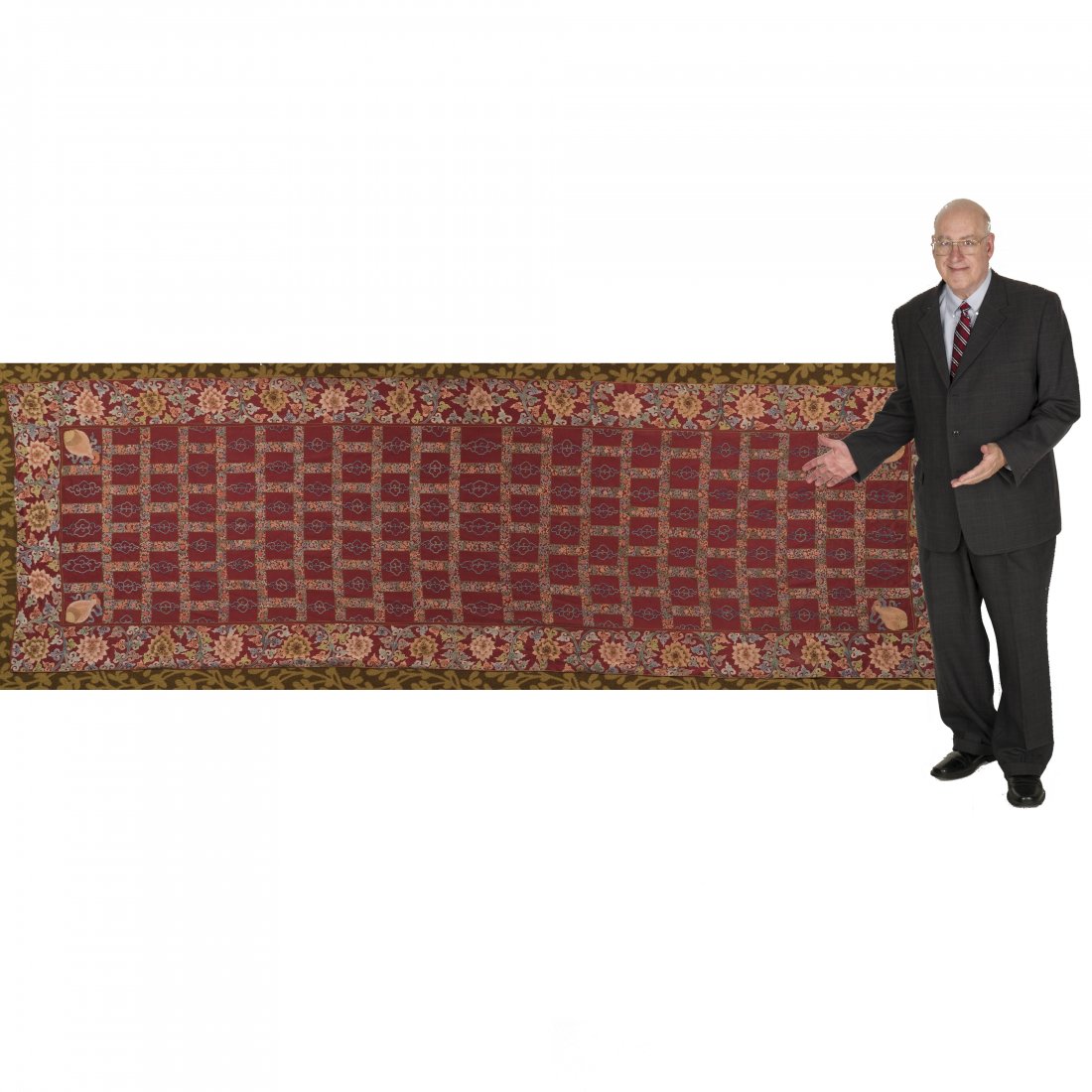 QING DYNASTY SILK JIASHA BUDDHIST MONK ROBE (1 of 5)