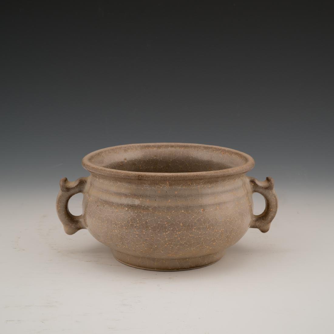 CHINESE GUAN WARE CENSER (1 of 3)