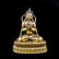 QING GILT BRONZE BUDDHA VAJRADHARA