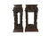 EXTRAORDINARY PAIR ZITAN CARVED DRAGON STANDS - 3