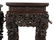 EXTRAORDINARY PAIR ZITAN CARVED DRAGON STANDS - 4