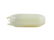CHINESE WHITE JADE BOAT ON STAND - 3
