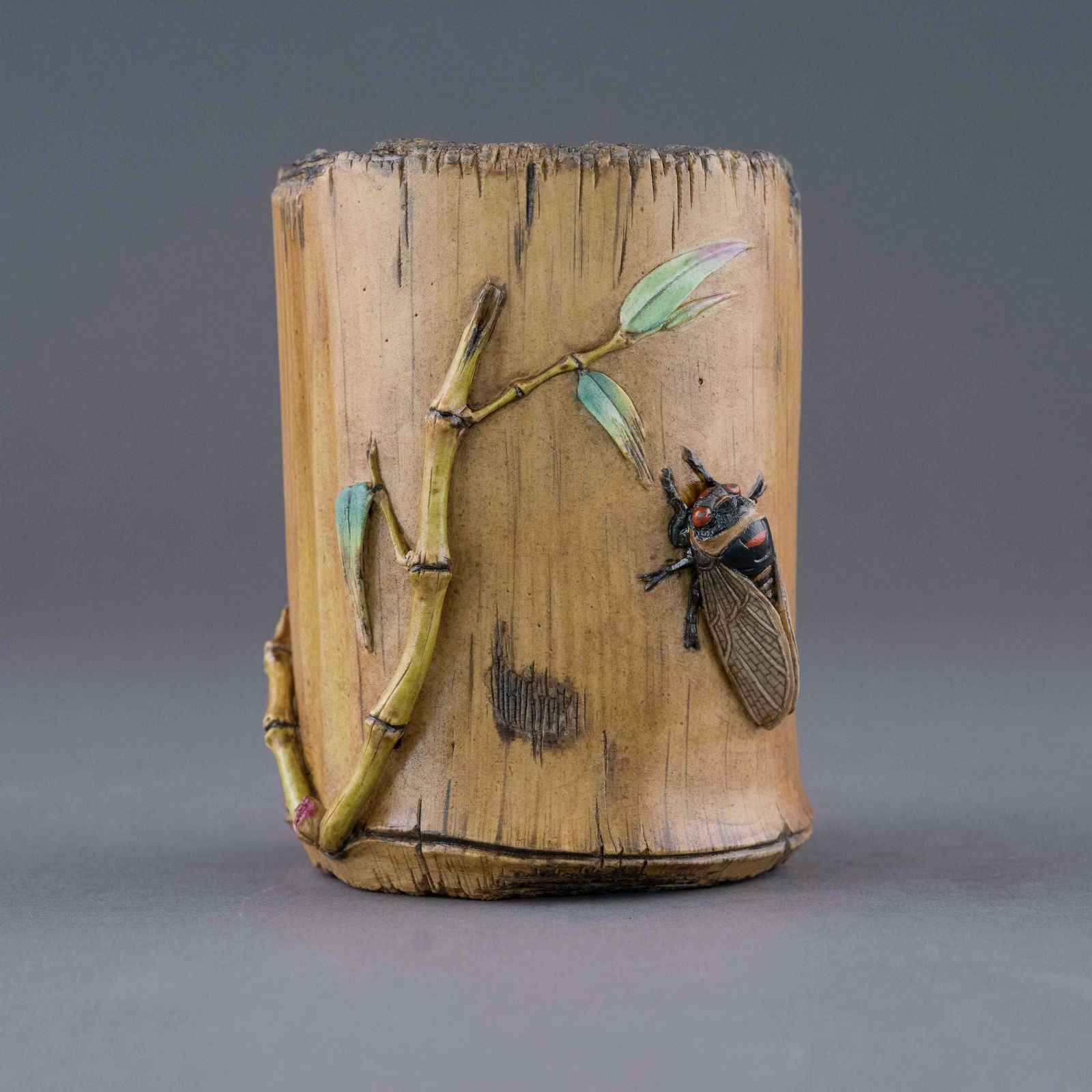 YONGZHENG ORGANIC SHAPED PORCELAIN BRUSH POT (1 of 6)