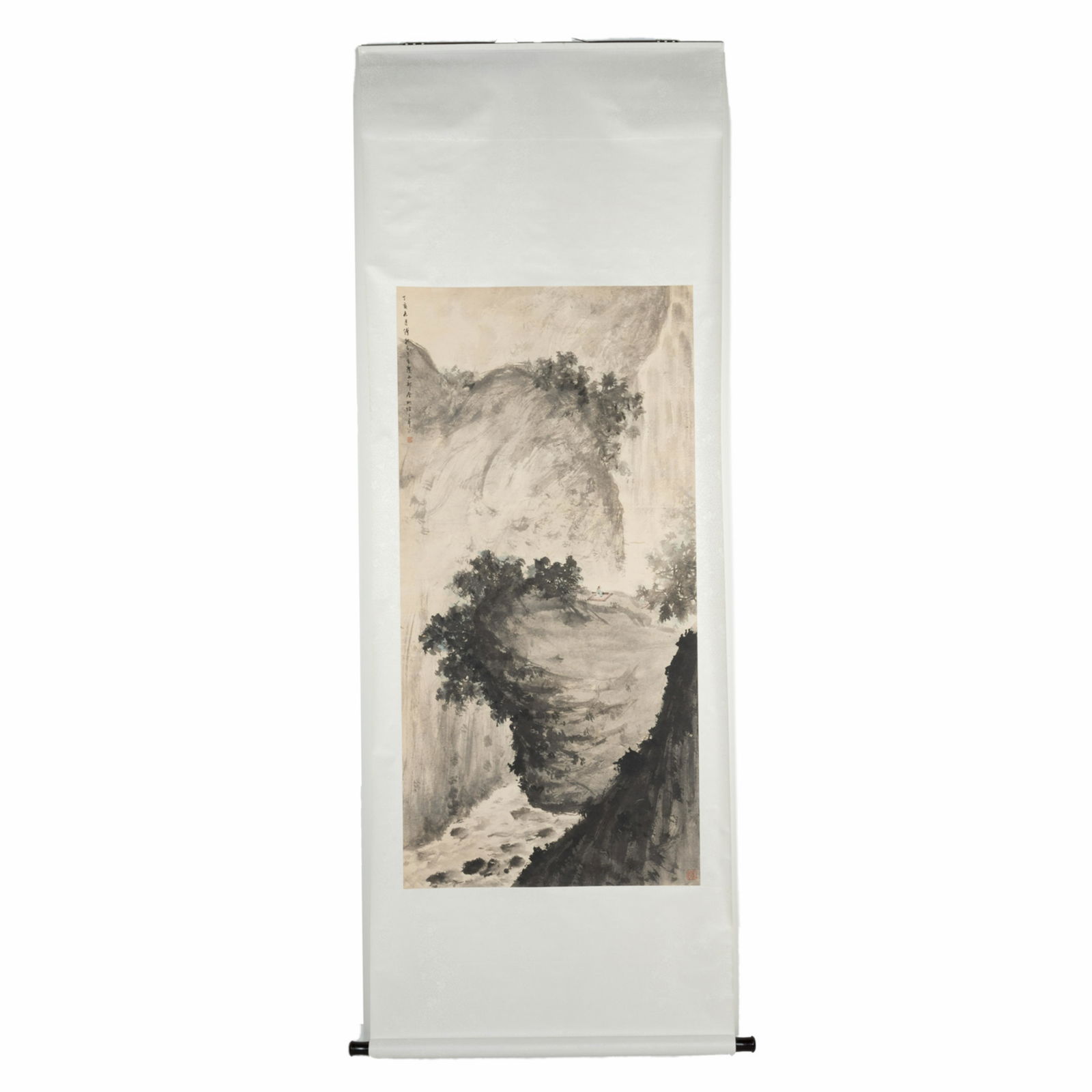 CHINESE LANDSCAPE PAINTING SCROLL (1 of 7)