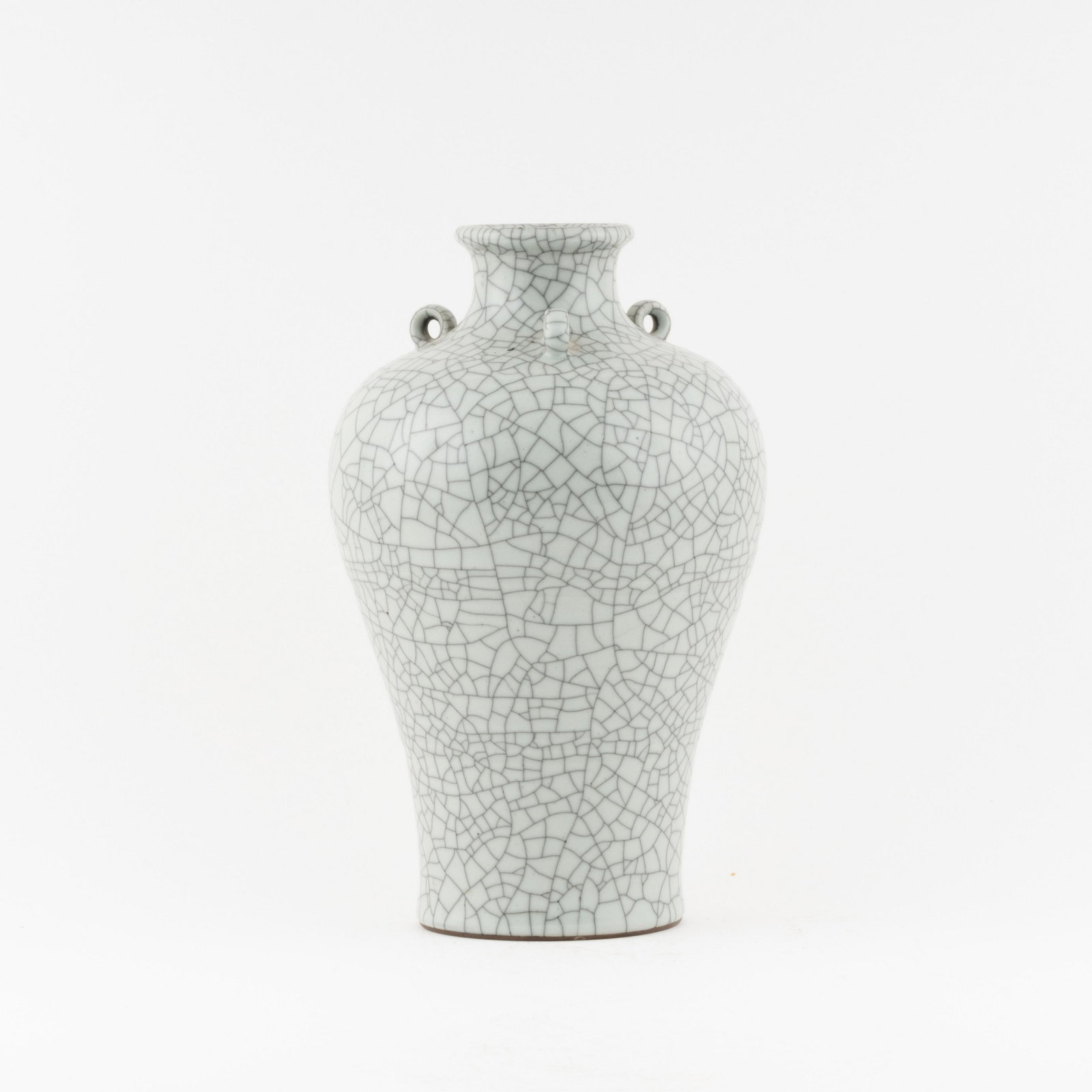 QING GE TYPE AMPHORA MEIPING JAR: PROVENANCE: Herbert Patrick (1936-2018) Atlanta, Georgia.He attended Boys Central high school, which he played center for the 1952 Central High School State A champions football team.Herb started his 